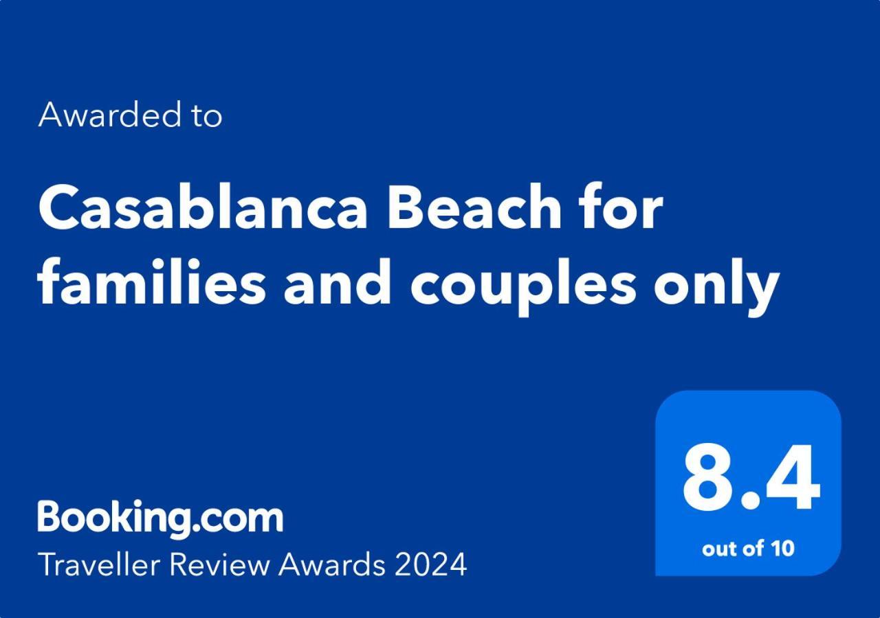 Casablanca Beach For Families And Couples Only Aparthotel Hurghada Exterior foto